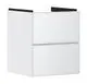 Hansgrohe-HG-Xevolos-E-Waschtischunterschrank-Mattweiss-480-475-mit-2-Schubkaesten-fuer-Handwaschbecken-Weiss-Metallic-54172320 gallery number 1